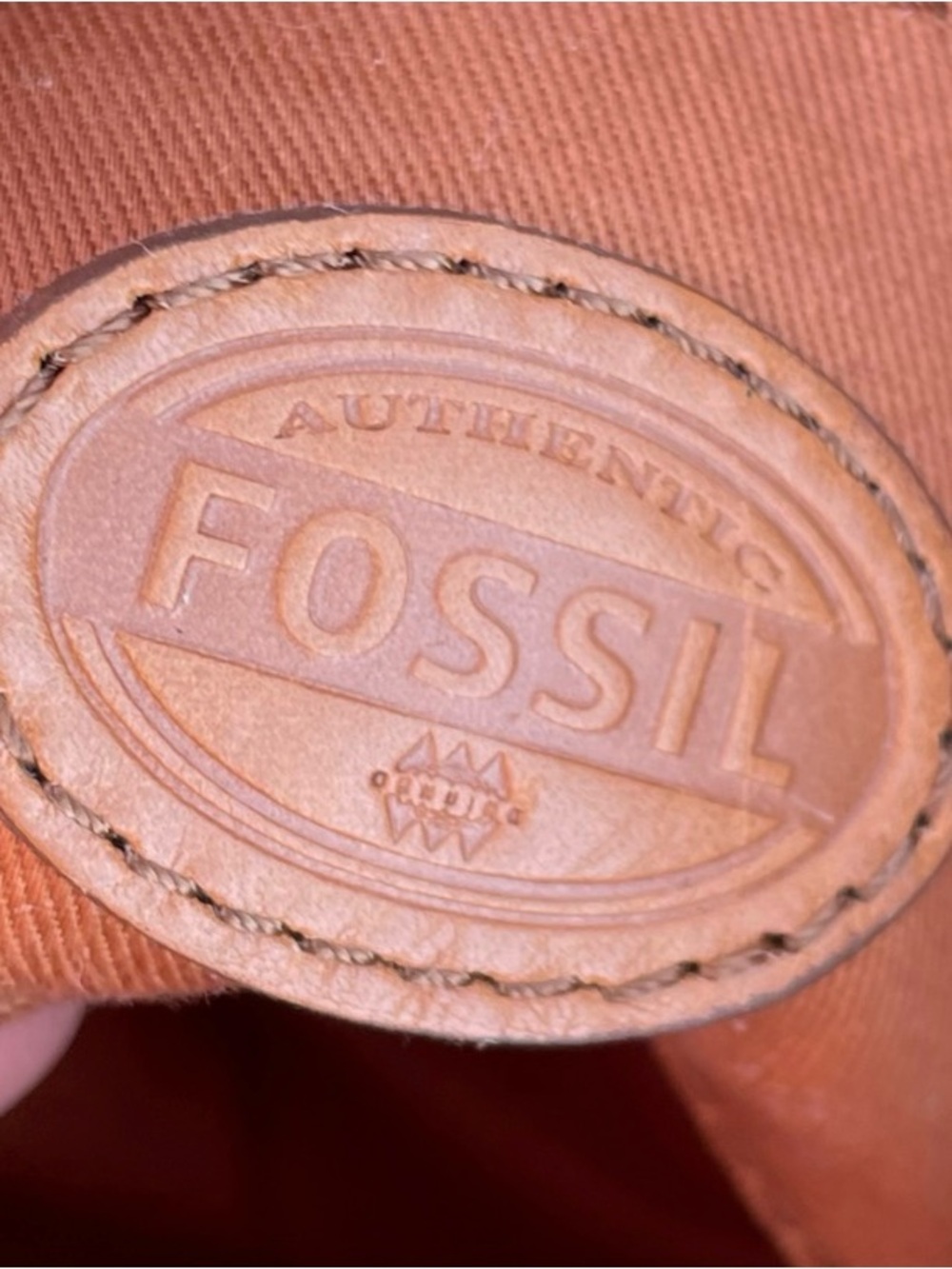 Fossil's Cognac Brown Crossbody - Picture 10 of 10